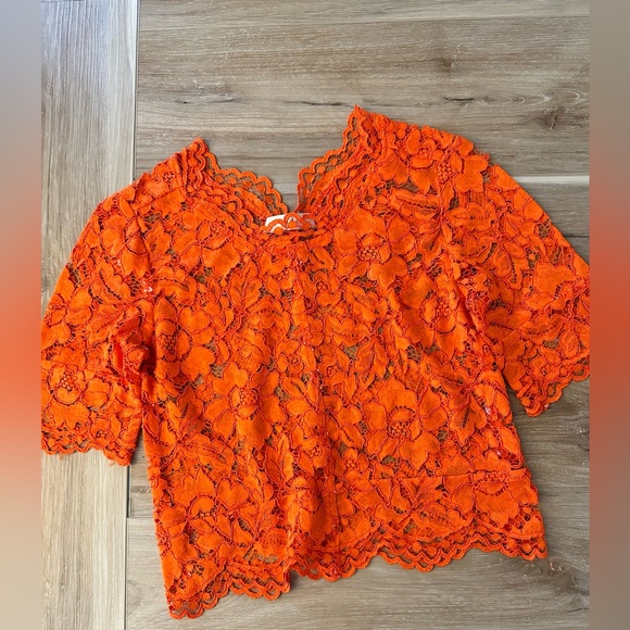 Sandro Plano Lace Top 36 (S) - Picture 1 of 7